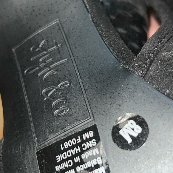 Style & Co Slingback Zipper Low Heels Pumps Shoes size 8 - Picture 4 of 9